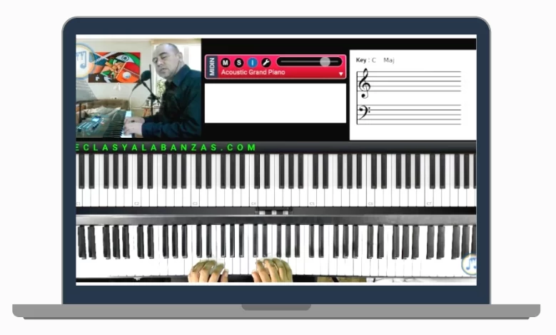 Escuela de Pianistas Cristianos Online Teclas y Alabanzas